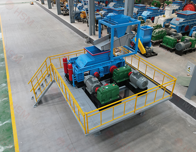 高鋁料破碎機實拍